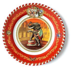 2006 Restoration Hardware Tin Plate Circus Elephant Like New